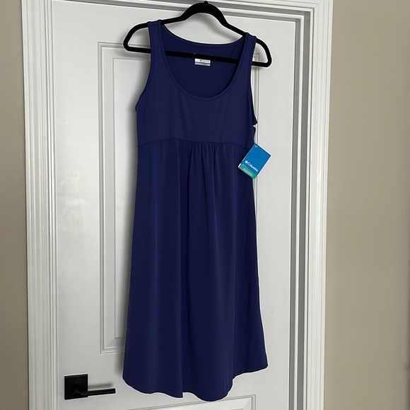 Columbia Blue Sleeveless Dress- NWT - Picture 1 of 7